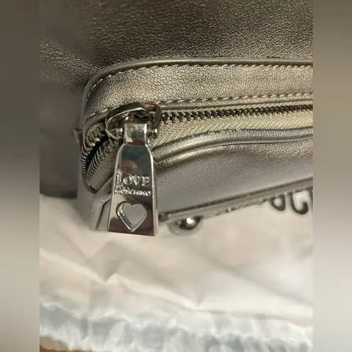 Love moschino - Mini Backback | Gray W/ Gunmetal Hardware | Dustbag, Tags & PPWRK