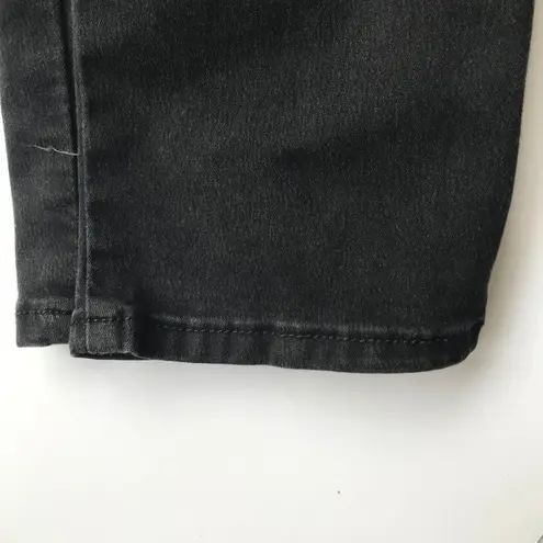 Lee Riders Midrise Skinny Jean Black Pull On Large