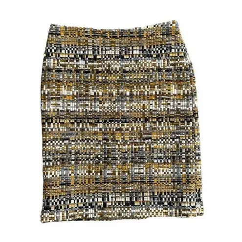 J. McLaughlin  Boucle Tweed Pencil Skirt - 0