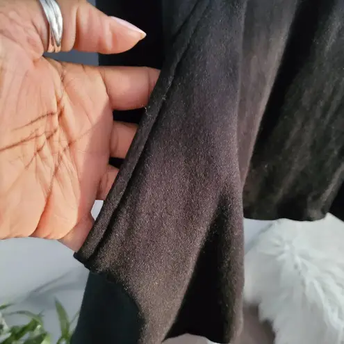 Terez Women's Black Zip-Up Drape Jacket M