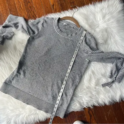 Loft  Black & White Stripe Sweater