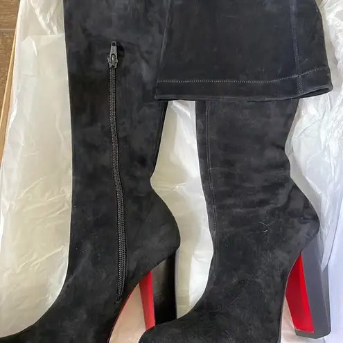 Christian Louboutin 's 'Alta Top Over the Knee Boots Suede