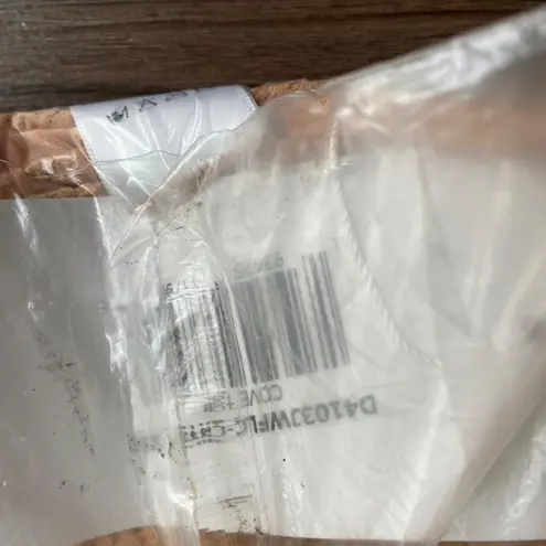 Dippin Daisy's Bikinis Chase Terry Triangle Bikini Top Peach XS NWT Beach Resort Tan - Image 4