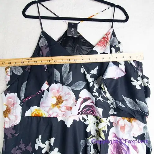 City Chic New! Luxe Floral Maxi Dress luxe bouquet, size 18