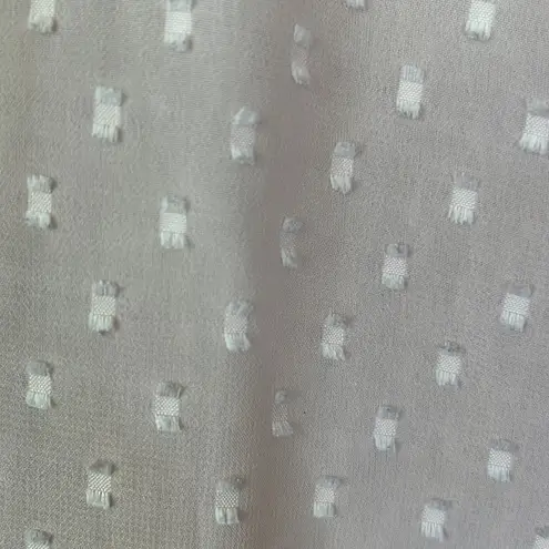 Avec Les Filles Pink Blush Sheer Balletcore Bow Long Sleeve Top Size M