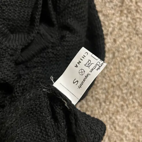 Knit Crop Top Tank Top Knit Midi Slit Skirt High Waist Beach Cover Up Set Tee T