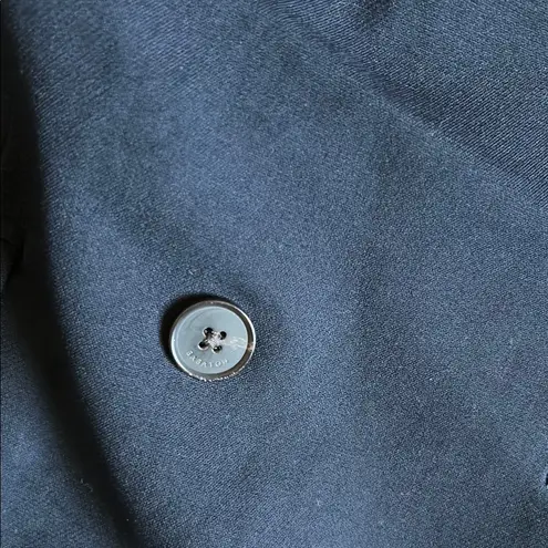 Babaton Blue Double-Breasted Blazer