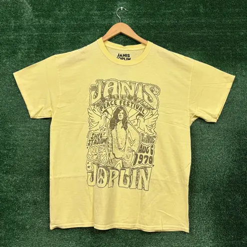 Janis Joplin Peace Festival 1970 Rock T-Shirt Size Large