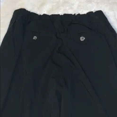 Liz Lange Maternity Solid Black Pants Stretch Size 2