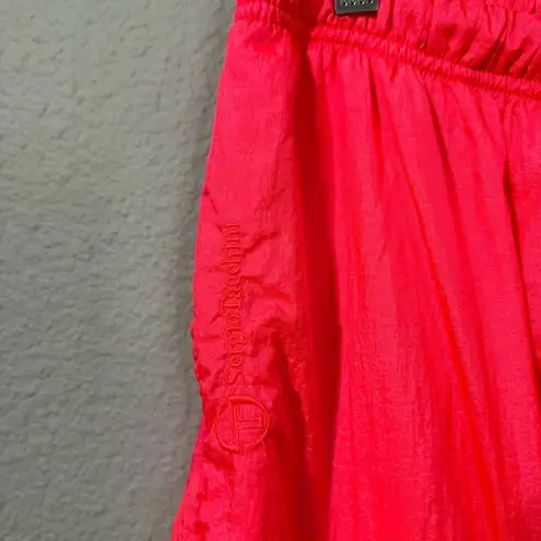 Sergio Tacchini Women Pink Vintage Athletic Drawstring Waist Track Pants Sz S