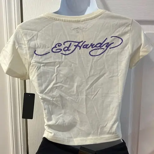 Ed Hardy NWT  Crop top size M