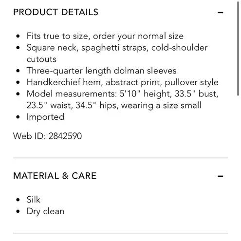 Lafayette 148 Anastasia Cold Shoulder Silk Top Glaze Blue M/L Size L