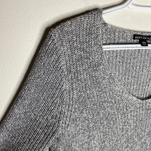 J Crew Factory Textured cotton V