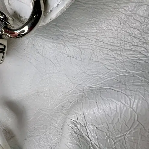 Maurizio Taiuti White Leather Bag