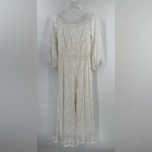 Farm Rio  Elliot Off-the-Shoulder
Jumpsuit size small