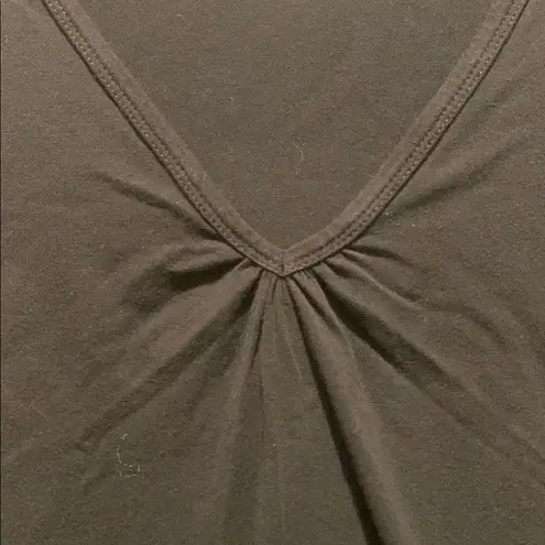 Black Fitted Cap Sleeve Ruched Blouse ~ XL Size undefined