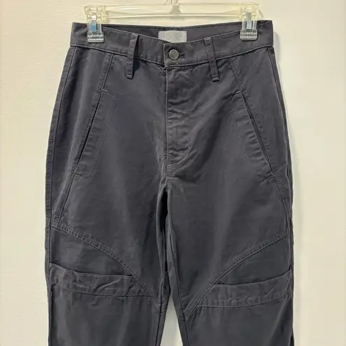 Boyish Navy Blue Parker Cargo Chino Pants Straight Leg Baggy Masculine Utility