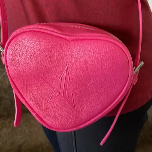 Jeffree Star  Pink Heart Crossbody