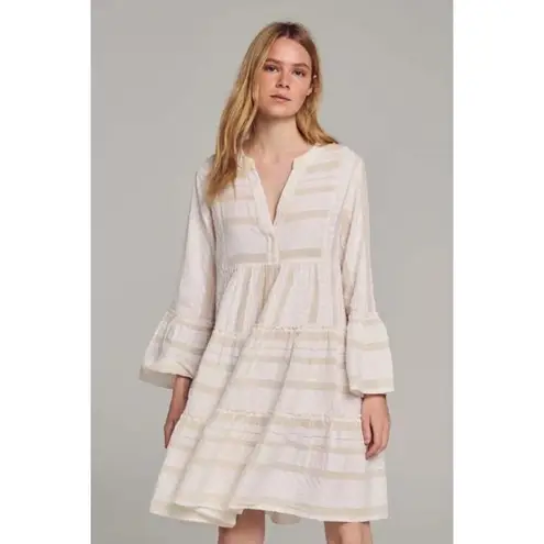 Devotion Twins Ella Short Ecru Off White Mini Dress Sz. XS