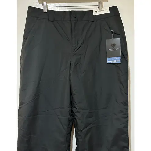 Obermeyer Womens Keystone Ski Pant Black Size 14 Short NWT High Rise Relaxed Fit