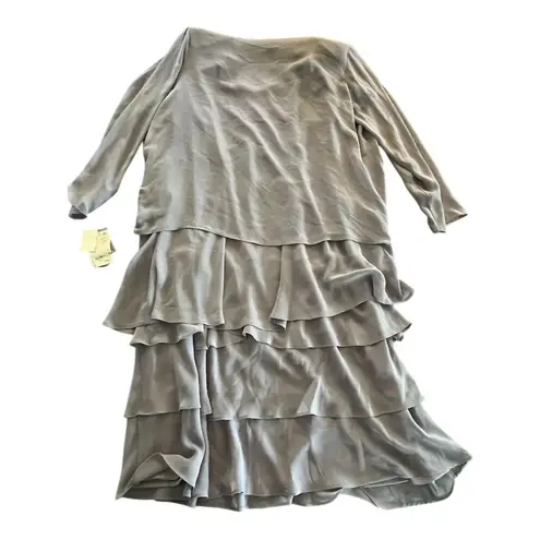 S.L. Fashions Women's Plus Size 22 W Silver 2