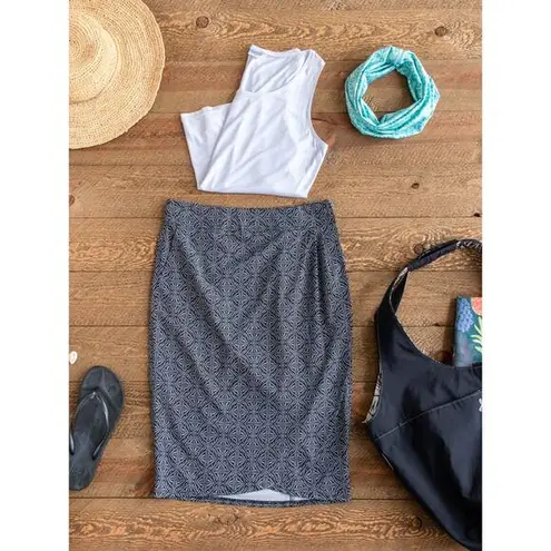 RipSkirt Hawaii Black Pearl Batik Length 3 Large Velcro Rip Skirt Active Travel