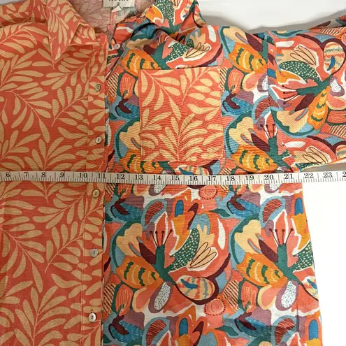 Aura Oversized Button Front Top