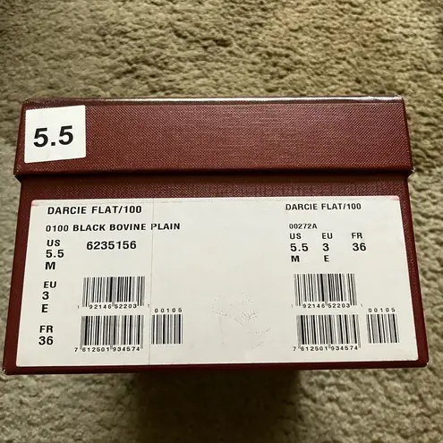 Bally Darcie Loafers Flats Black Bovine Patent Leather Size 36/5.5