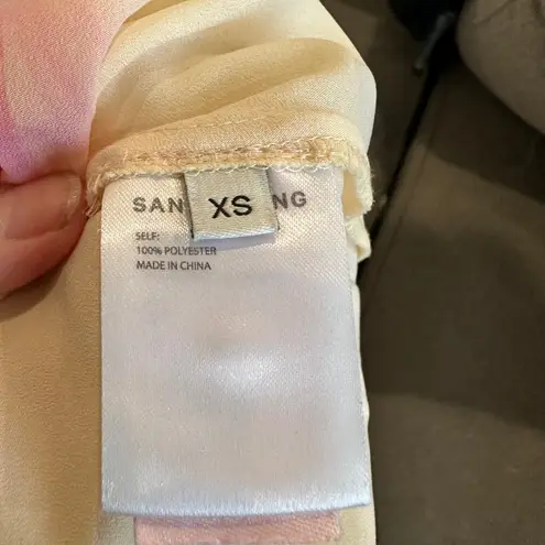 Sandy Liang Pink Half Slip Mini Skirt XS Coquette Retro Ballerina Designer $375