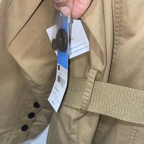 Relativity Women's Khaki Utility Jacket with Belt Size 1X