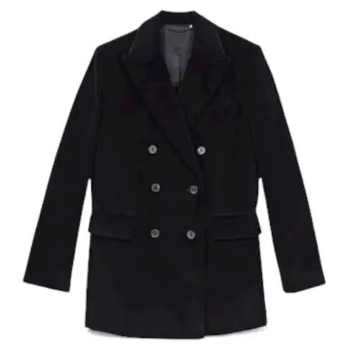 The Kooples
Double-Breasted Corduroy Suit Jacket Size 36 FR/ US 4 Small NWT