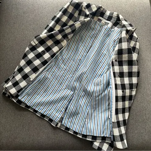 Veronica Beard Miller Dickey Checker Blazer Jacket Emily in Paris Size 10