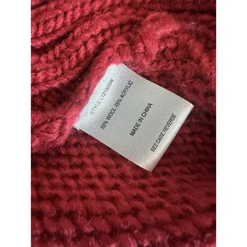 NWT! LILY Rust Crochet Sweater Vest, Size XL Boho Festival Orange