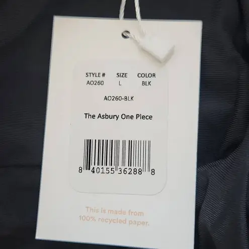 Black One-Piece Swimsuit NWT Size Large Black Andie One Piece