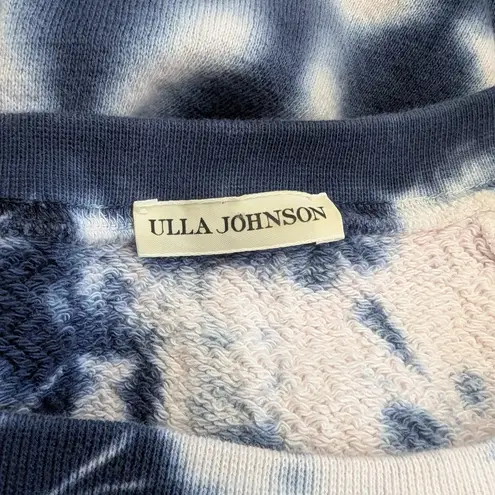 Ulla Johnson Tie Dye Short Sleeve Sweater Pullover Top Rocha