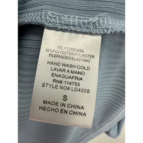 The Clothing Company Blue Babydoll Tunic Mini Dress Women's Size Small S