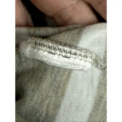 Polo Ralph Lauren Women large stripe V neck T Shirt top size large