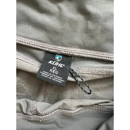 Kuhl Women’s Transcendr Legging XL Carbon Gray Softshell Knit Trail Hiking