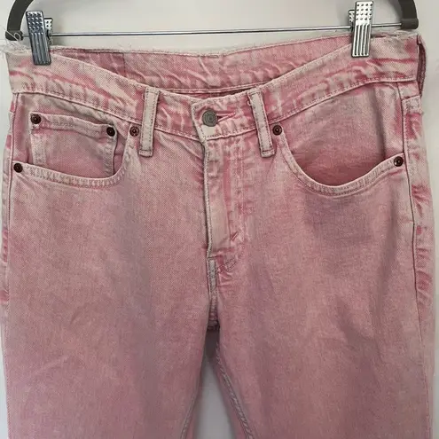 Levi's  511 Mens Slim Fit Jeans Sz 31x30 Pink Zeke Denim Casual 5 pockeet