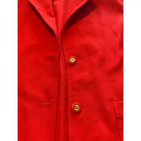 Blazer Size 12 Red In Color