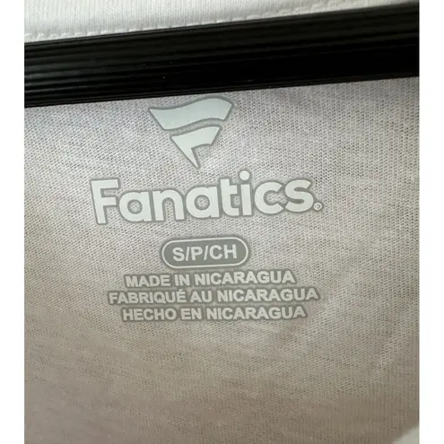 Fanatics Women White Minnesota Golden Gophers Retro Power Stripe Long Sleeve SM