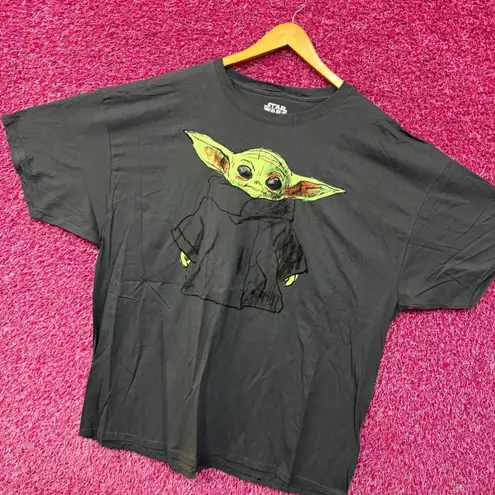 Grogu Doodle The Mandalorian Star Wars Tshirt Size 3XL