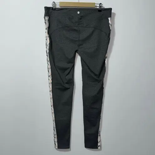 Soybu Gray Geometric print Athletic Leggings women’s Size XXL