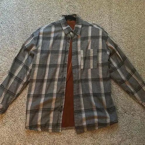 Fleece Lined Flannel Size M