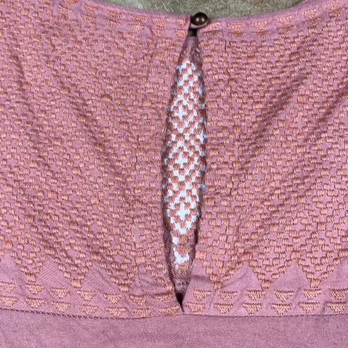 Judith March Textured Pink Top