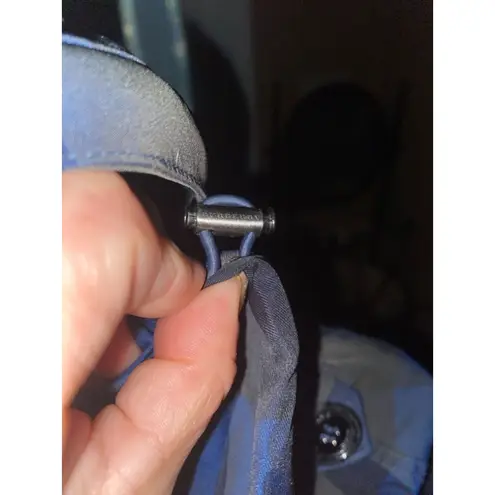 Burberry Women's  Brit Plaid Jacket Size 10 Blue Gray