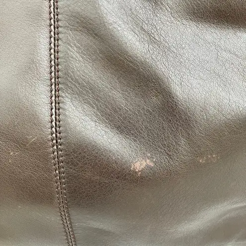 Mori Luggage Leather Messenger Bag Briefcase Brown Large Pockets Career Travel