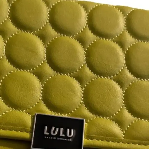 Lulu by Lulu Guinness Lime Green Envelope Style Clutch