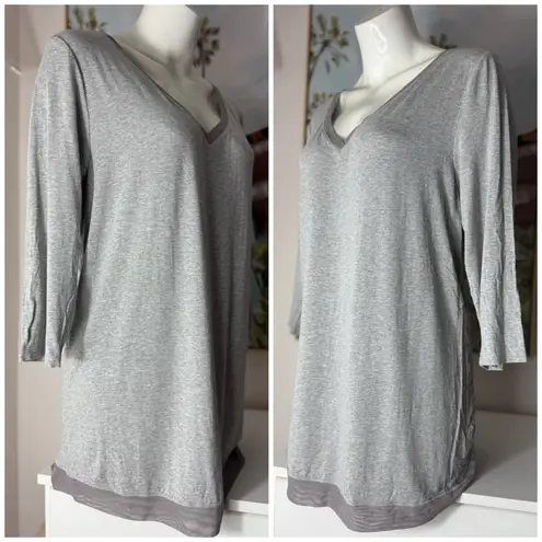 Tres Jolie Light Heather Grey V