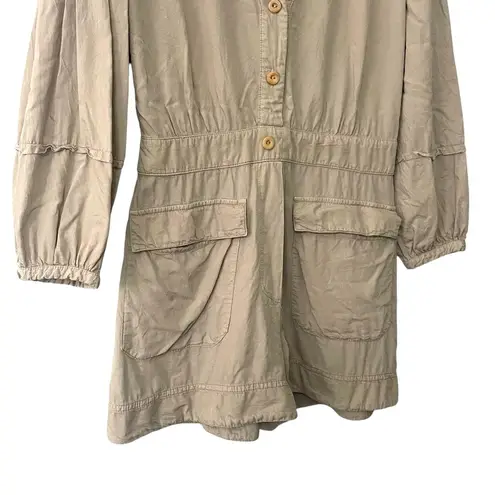 ZARA  PATCH POCKET SHORT JUMPSUIT